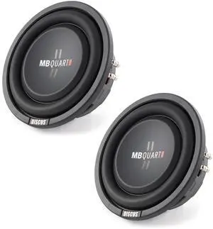 DS1-204 8 Inch 400 Watt MAX 200 Watt RMS 4 Ohm Dual Voice Coil, Shallow Slim Subwoofer Speaker Pair for Car Audio Sound System DS1-204 8 Inch 400 Watt MAX 200 Watt RMS 4 Ohm Dual Voice Coil, Shallow Slim Subwoofer Speaker Pair for Car Audio Sound System