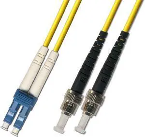 300 Meter Singlemode Duplex Fiber Optic Cable (9/125) - LC to ST - Yellow 300 Meter Singlemode Duplex Fiber Optic Cable (9/125) - LC to ST - Yellow