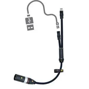 60ft USB c to AES Cable Male Type-c to Digital 110 Ohm Interface XLR Male Adapter EBU Wire for dac amp Sound Preamp Amplifier with Phone dsd128 192K Charge 60ft USB c to AES Cable Male Type-c to Digital 110 Ohm Interface XLR Male Adapter EBU Wire for dac amp Sound Preamp Amplifier with Phone dsd128 192K Charge