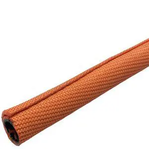 1.25" Double Layer Self Closing Braided Wrap Sleeve Cable Management - 100 Feet - Orange 1.25" Double Layer Self Closing Braided Wrap Sleeve Cable Management - 100 Feet - Orange