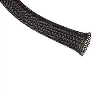 1/4" Fray Resistant Clean Cut Expandable Braided Sleeving - 1000 Feet 1/4" Fray Resistant Clean Cut Expandable Braided Sleeving - 1000 Feet