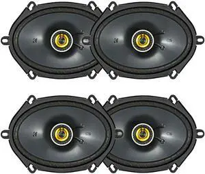 46CSC684 CS Series 6x8 Inches Coaxial Car Speakers 2 Pairs (4 Speakers), 2-Way Car Audio Upgrade, 225W Peak Power, EVC Technology, Polypropylene Cone, Zero-Protrusion Tweeters 46CSC684 CS Series 6x8 Inches Coaxial Car Speakers 2 Pairs (4 Speakers), 2-Way Car Audio Upgrade, 225W Peak Power, EVC Technology, Polypropylene Cone, Zero-Protrusion Tweeters