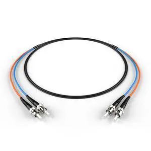 ST ST OM2 Indoor/Outdoor Fiber Optic Patch Cable 10Gb/40Gb/100Gb Corning Glass | 40.0m (131.2ft) | Water & UV-Resistant for Data Centers, Outdoor Conduit, Campus Links | Length: 0.5M-300M ST ST OM2 Indoor/Outdoor Fiber Optic Patch Cable 10Gb/40Gb/100Gb Corning Glass | 40.0m (131.2ft) | Water & UV-Resistant for Data Centers, Outdoor Conduit, Campus Links | Length: 0.5M-300M