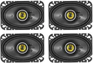 (4) 46CSC464 4x6 300 Watt 4-Ohm 2-Way Car Audio Speakers CSC464 (4) 46CSC464 4x6 300 Watt 4-Ohm 2-Way Car Audio Speakers CSC464