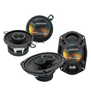 Compatible with 1995-1996 Oldsmobile Cutlass Ciera HA-R35 HA-R69 New Factory Speaker Replacement Upgrade Package Compatible with 1995-1996 Oldsmobile Cutlass Ciera HA-R35 HA-R69 New Factory Speaker Replacement Upgrade Package