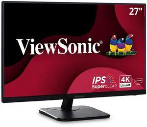 VA2756-4K-MHD 27 Inch 4K Monitor, IPS Display for Enhanced Home and Office Productivity, Ultra-Thin Bezels, HDMI, and DisplayPort Inputs VA2756-4K-MHD 27 Inch 4K Monitor, IPS Display for Enhanced Home and Office Productivity, Ultra-Thin Bezels, HDMI, and DisplayPort Inputs