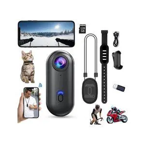 4K Mini Body Cam,Waterproof Pocket Sports Camera Wearable Adventure POV pro Thumb Camera, Hands Free Magnetic Motorcycle Cam,for Bike Cycling,Vlogging Pet Walk Swim Diving (B-black-128g) 4K Mini Body Cam,Waterproof Pocket Sports Camera Wearable Adventure POV pro Thumb Camera, Hands Free Magnetic Motorcycle Cam,for Bike Cycling,Vlogging Pet Walk Swim Diving (B-black-128g)