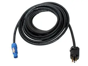 PC12-AM-50 Neutrik PowerCon to Edison Male Power Cable, 50' ft | Made in the USA PC12-AM-50 Neutrik PowerCon to Edison Male Power Cable, 50' ft | Made in the USA