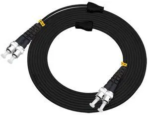 100Meters 328ft ST to ST 10/40/100Gbs OM4 Outdoor Armored Duplex Fiber Optic Cable Jumper Optical Patch Cord Multimode 50/125 100M ST-ST 100Meters 328ft ST to ST 10/40/100Gbs OM4 Outdoor Armored Duplex Fiber Optic Cable Jumper Optical Patch Cord Multimode 50/125 100M ST-ST