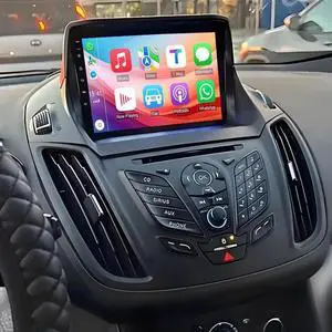 9in Car Radio Stereo for Ford Escape 2013-2019 w/GPS/WiFi/Bluetooth 2014 2015 2016 2017 2018 Touchscreen Car Stereo Receiver with Wireless Carplay Android Auto SWC FM AHD Backup Camera 9in Car Radio Stereo for Ford Escape 2013-2019 w/GPS/WiFi/Bluetooth 2014 2015 2016 2017 2018 Touchscreen Car Stereo Receiver with Wireless Carplay Android Auto SWC FM AHD Backup Camera