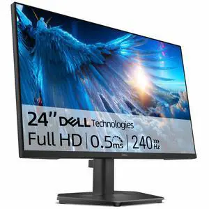 G24 Series Gaming Monitor - 24" FHD (1920x1080) 240 Hz 16:9 Display, 0.5ms Response time, 99% RGB Display AMD FreeSync, 2X HDMI, Anti Glare, DisplayPort 1.4, Tilt Adjustable - Black G24 Series Gaming Monitor - 24" FHD (1920x1080) 240 Hz 16:9 Display, 0.5ms Response time, 99% RGB Display AMD FreeSync, 2X HDMI, Anti Glare, DisplayPort 1.4, Tilt Adjustable - Black