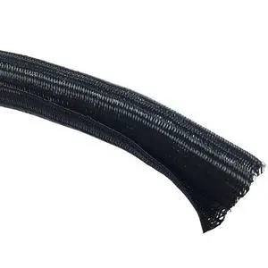 2" Hook Self Closing Sleeve Braid Wrap Around Sleeving Flame Retardant Flexible Mesh Cord Cover Cable Protector Wire Organizer - 100 Feet - Black 2" Hook Self Closing Sleeve Braid Wrap Around Sleeving Flame Retardant Flexible Mesh Cord Cover Cable Protector Wire Organizer - 100 Feet - Black
