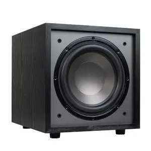 Classic CS1000 10" 180W Powered Subwoofer with Class-D Amplifier, Deep Bass and Clean Design for Home Theater & Music Black Classic CS1000 10" 180W Powered Subwoofer with Class-D Amplifier, Deep Bass and Clean Design for Home Theater & Music Black