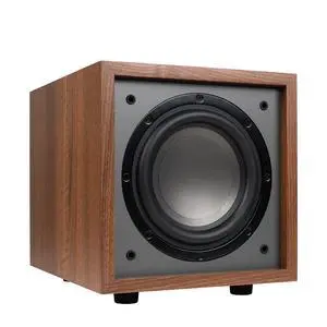 Classic CS800 8" 150W Powered Subwoofer with Class-D Amplifier, Deep Bass and Clean Design for Home Theater & Music Wood Classic CS800 8" 150W Powered Subwoofer with Class-D Amplifier, Deep Bass and Clean Design for Home Theater & Music Wood
