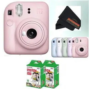 Instax Mini 12 Instant Camera (Blossom Pink w/Twin Pack) Instax Mini 12 Instant Camera (Blossom Pink w/Twin Pack)