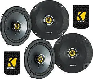 46CSC654 - Two Pairs of CS-Series CSC65 6.5-Inch (160mm) Coaxial Speakers, 4-Ohm (2 Pairs) 46CSC654 - Two Pairs of CS-Series CSC65 6.5-Inch (160mm) Coaxial Speakers, 4-Ohm (2 Pairs)