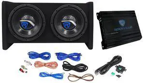 RV8.2A Dual 8" 800W Subwoofers + 1200W Mono Amp Car Audio Kit, CEA-2006 Compliant, Ported Enclosure, Complete Wiring for Deep Bass RV8.2A Dual 8" 800W Subwoofers + 1200W Mono Amp Car Audio Kit, CEA-2006 Compliant, Ported Enclosure, Complete Wiring for Deep Bass