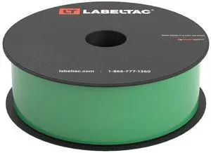Indoor/Outdoor Vinyl Label Supply, Industrial Label Tape for 4 & Pro X Printers, Durable Facility & Warehouse Label Material - Green, 1.5in x 150ft Indoor/Outdoor Vinyl Label Supply, Industrial Label Tape for 4 & Pro X Printers, Durable Facility & Warehouse Label Material - Green, 1.5in x 150ft