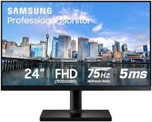 FT45 Series 24-Inch FHD 1080p Computer Monitor, 75Hz, IPS Panel, HDMI, DisplayPort, USB Hub, Height Adjustable Stand, 3 Yr WRNTY (LF24T454FQNXGO),Black FT45 Series 24-Inch FHD 1080p Computer Monitor, 75Hz, IPS Panel, HDMI, DisplayPort, USB Hub, Height Adjustable Stand, 3 Yr WRNTY (LF24T454FQNXGO),Black