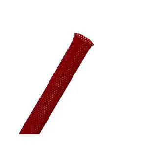 PET Expandable Braided Sleeving - 2 Inch - 200 Feet Long - Red Cable Sleeve Automotive Wire Loom, Cable Wrap, Cord Protector from Pets, Cable Management - Red PET Expandable Braided Sleeving - 2 Inch - 200 Feet Long - Red Cable Sleeve Automotive Wire Loom, Cable Wrap, Cord Protector from Pets, Cable Management - Red
