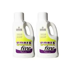 Scale Free, 2 Liter, Pack of 2, Phosphate Free Stain and Scale Prevention, Ideal for New Plaster Pools and Start-Ups Scale Free, 2 Liter, Pack of 2, Phosphate Free Stain and Scale Prevention, Ideal for New Plaster Pools and Start-Ups