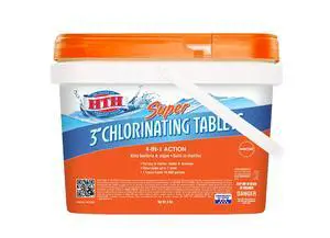 42043 Super 3" Chlorinating Tablets Swimming Pool Chlorine, 8 lbs 42043 Super 3" Chlorinating Tablets Swimming Pool Chlorine, 8 lbs