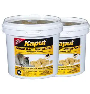 Combo Bait Mini Blocks, Rodent Bait for Mice & Rats, Warfarin Vole Killer for Indoor/Perimeter Use, Kills Rodents with Consistent Feeding - Ideal for Homes, Farms & Transport Areas (2 x 4 lbs) Combo Bait Mini Blocks, Rodent Bait for Mice & Rats, Warfarin Vole Killer for Indoor/Perimeter Use, Kills Rodents with Consistent Feeding - Ideal for Homes, Farms & Transport Areas (2 x 4 lbs)