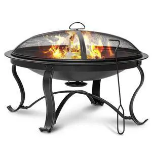 29 inch Fire Pits for Outside Firepit Outdoor Wood Burning Bonfire Pit Steel Firepit Bowl for Patio Backyard Camping,with Ash Plate,Spark Screen,Log Grate,Poker, bronze 29 inch Fire Pits for Outside Firepit Outdoor Wood Burning Bonfire Pit Steel Firepit Bowl for Patio Backyard Camping,with Ash Plate,Spark Screen,Log Grate,Poker, bronze