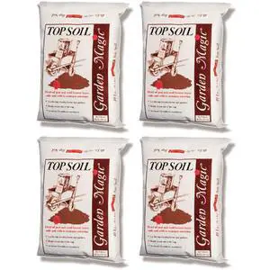 Michigan Peat 4 Pack Indoor and Outdoor Organic Planting Potting Topsoil Mix Blend with Moisture Retention, 40-Pound Bag Michigan Peat 4 Pack Indoor and Outdoor Organic Planting Potting Topsoil Mix Blend with Moisture Retention, 40-Pound Bag