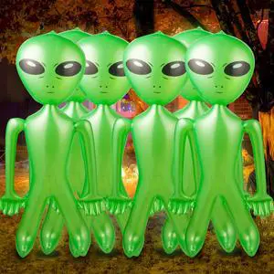 60 Inch (5 Feet) Giant Alien Inflatable - Pack of 6 - Jumbo Green Alien, for Game Prize, Alien Halloween Decorations Theme Party Favors Photo Prep & Decorations 60 Inch (5 Feet) Giant Alien Inflatable - Pack of 6 - Jumbo Green Alien, for Game Prize, Alien Halloween Decorations Theme Party Favors Photo Prep & Decorations