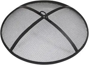 Sunnydaze Heavy-Duty Steel Mesh Fire Pit Screen - Fire Pit Spark Screen with Handle - 30-Inch Diameter Sunnydaze Heavy-Duty Steel Mesh Fire Pit Screen - Fire Pit Spark Screen with Handle - 30-Inch Diameter