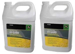 Original Equipment (2) Gallons of Hy-Gard Transmission & Hydraulic Oil #. (2) Original Equipment (2) Gallons of Hy-Gard Transmission & Hydraulic Oil #. (2)
