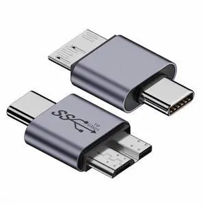USB-C USB 3.1 Type-C Male to Micro USB 3.0 Male Data Adapter 10Gbps Data Power for Laptop SSD Disk USB-C USB 3.1 Type-C Male to Micro USB 3.0 Male Data Adapter 10Gbps Data Power for Laptop SSD Disk