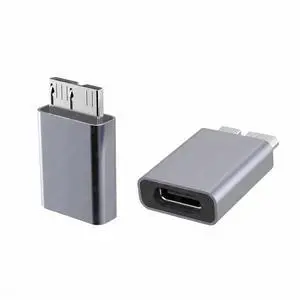USB-C USB 3.1 Type-C Female to Micro USB 3.0 Male Data Adapter 10Gbps Data Power for Laptop SSD Disk USB-C USB 3.1 Type-C Female to Micro USB 3.0 Male Data Adapter 10Gbps Data Power for Laptop SSD Disk