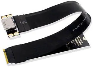 2280 NGFF PCI-E4.0 M.2 M-key to Oculink SFF-8612 SFF-8611 Host Cable 15cm for NVME U.2 SSD eGPU 2280 NGFF PCI-E4.0 M.2 M-key to Oculink SFF-8612 SFF-8611 Host Cable 15cm for NVME U.2 SSD eGPU