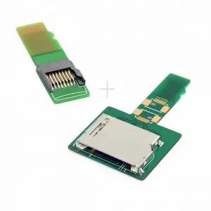 Cablecc 1Set SD TF Card Socket Female to Micro-SD TF Male Memory Card Kit Extension Adapter Testing Tools Extender EP-033+036 Cablecc 1Set SD TF Card Socket Female to Micro-SD TF Male Memory Card Kit Extension Adapter Testing Tools Extender EP-033+036