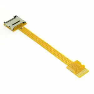 Cablecc Micro SD TF Memory Card Kit Male to Female Extension Soft Flat FPC Cable Extender 10cm EP-077 Cablecc Micro SD TF Memory Card Kit Male to Female Extension Soft Flat FPC Cable Extender 10cm EP-077