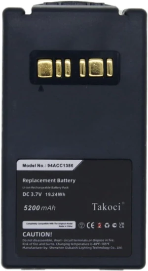 Replacement Battery for Datalogic Falcon X3, Falcon X3 Plus, Falcon X3+, Falcon X4,fits Part No 94ACC1386, BT-26, 3.7V 5200mAh Replacement Battery for Datalogic Falcon X3, Falcon X3 Plus, Falcon X3+, Falcon X4,fits Part No 94ACC1386, BT-26, 3.7V 5200mAh