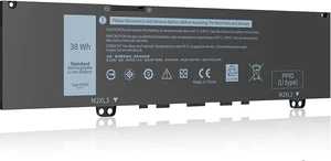 11.4V 38WH 39DY5 F62G0 Battery Compatible for Dell Inspiron 13 7000 i7373 7373 7386 2-in-1 7370 7380 5370 P83G P87G P91G P83G001 P83G002 P87G001 Vostro 13 5370 039DY5 0F62G0 RPJC3 0RPJC3 F62GO 11.4V 38WH 39DY5 F62G0 Battery Compatible for Dell Inspiron 13 7000 i7373 7373 7386 2-in-1 7370 7380 5370 P83G P87G P91G P83G001 P83G002 P87G001 Vostro 13 5370 039DY5 0F62G0 RPJC3 0RPJC3 F62GO