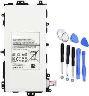 SP3770E1H GH43-03786A Compatible for Samsung Galaxy Note 8.0 inch N5100 N5110 N5120 GT-N5100 GT-N5110 GT-N5120 3G 4G LTE WiFi SGH-I467 I467ZWAATT (3.75V 4600mAh 17.25Wh) SP3770E1H GH43-03786A Compatible for Samsung Galaxy Note 8.0 inch N5100 N5110 N5120 GT-N5100 GT-N5110 GT-N5120 3G 4G LTE WiFi SGH-I467 I467ZWAATT (3.75V 4600mAh 17.25Wh)