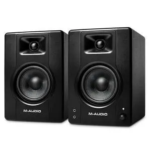 BX4 Pair 4.5" Wired Studio Monitors and PC Speakers for Recording and Multimedia with Music Production Software BX4 Pair 4.5" Wired Studio Monitors and PC Speakers for Recording and Multimedia with Music Production Software