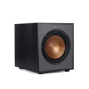 R-100SW 10" Subwoofer, Incredibly Deep Bass and an All-digital Amplifier,14 5" x 12 5" x 16 4" | 10" front-firing spun-copper woofer with 300W peak power, RCA/LFE input and adjustable bass controls R-100SW 10" Subwoofer, Incredibly Deep Bass and an All-digital Amplifier,14 5" x 12 5" x 16 4" | 10" front-firing spun-copper woofer with 300W peak power, RCA/LFE input and adjustable bass controls