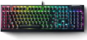 BlackWidow V4 X Mechanical Gaming Keyboard, Yellow Switches, Black BlackWidow V4 X Mechanical Gaming Keyboard, Yellow Switches, Black