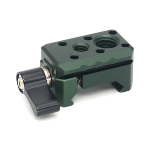 SZJELEN NATO Clamp, Standard NATO Rail Lock Clamps Quick Release with 1/4" 3/8" Thread for Camera Cage Friction Arm Ballhead Cold Shoe Monitor Mount - Black Dark Green SZJELEN NATO Clamp, Standard NATO Rail Lock Clamps Quick Release with 1/4" 3/8" Thread for Camera Cage Friction Arm Ballhead Cold Shoe Monitor Mount - Black Dark Green