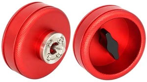 SZJELEN Camera Handle Round Knob, Knuckle Puck with M6 Screw with ARRI Standard Gear - M6 Screw Mount Red SZJELEN Camera Handle Round Knob, Knuckle Puck with M6 Screw with ARRI Standard Gear - M6 Screw Mount Red