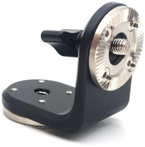 SZJELEN Dual ARRI Rosettes Extension Mount Connector With Central M6 Thread & Adjustable Thumb Knob For Camera Rig Handle Grip - Black SZJELEN Dual ARRI Rosettes Extension Mount Connector With Central M6 Thread & Adjustable Thumb Knob For Camera Rig Handle Grip - Black