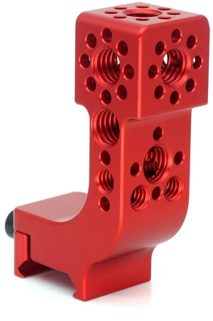 SZJELEN 3/8" Screw Thread Square Expansion Block to NATO Clamp Extension Adapter - Red SZJELEN 3/8" Screw Thread Square Expansion Block to NATO Clamp Extension Adapter - Red