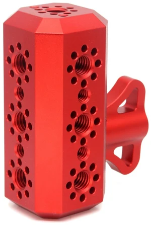 SZJELEN Universal Photography Light Stand Tripod Adapter, 1/4" 3/8" Screw Camera Mount Converter for Studio Flash LED Ring Light Monolight - Red SZJELEN Universal Photography Light Stand Tripod Adapter, 1/4" 3/8" Screw Camera Mount Converter for Studio Flash LED Ring Light Monolight - Red