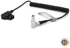 SZJELEN D-TAP to Elbow 0B 2Pin Male Power Cable Suitable for Teradek, Blackmagic Pyxis, ARRI, RED Komodo, Z CAM, DJI RS2/RS3 Pro, SmallHD, Preston, Paralinx, Switronix - Spring Cable SZJELEN D-TAP to Elbow 0B 2Pin Male Power Cable Suitable for Teradek, Blackmagic Pyxis, ARRI, RED Komodo, Z CAM, DJI RS2/RS3 Pro, SmallHD, Preston, Paralinx, Switronix - Spring Cable