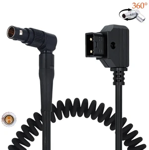SZJELEN D-TAP to Rotate 0B 2Pin Male(Black Shell) Power Cable Suitable for Teradek, Blackmagic Pyxis, ARRI, RED Komodo, Z CAM, DJI RS2/RS3 Pro, SmallHD, Preston, Paralinx, Switronix - Spring Cable SZJELEN D-TAP to Rotate 0B 2Pin Male(Black Shell) Power Cable Suitable for Teradek, Blackmagic Pyxis, ARRI, RED Komodo, Z CAM, DJI RS2/RS3 Pro, SmallHD, Preston, Paralinx, Switronix - Spring Cable